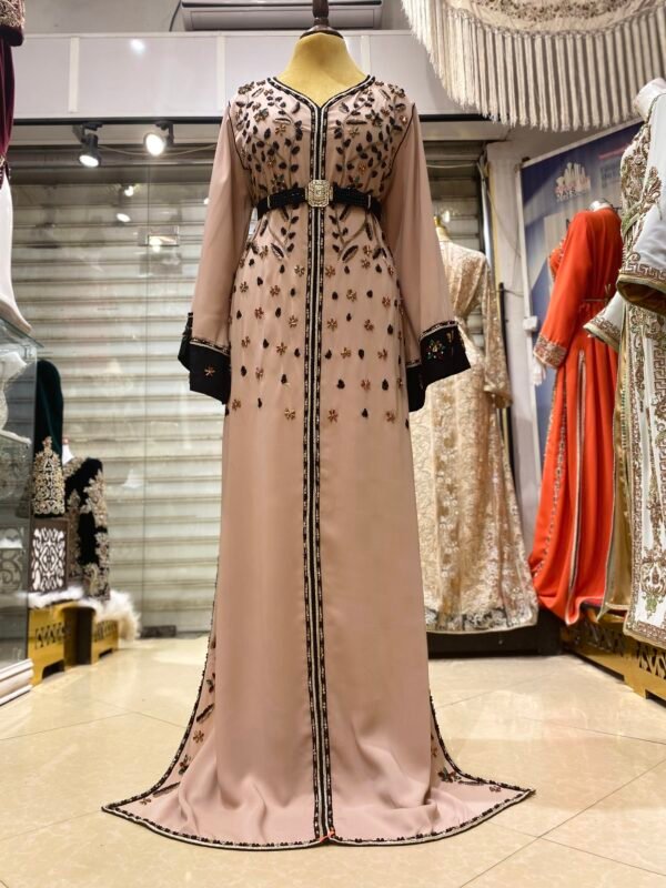 قفطان كرشوش بحجر و تعمار - Image 4