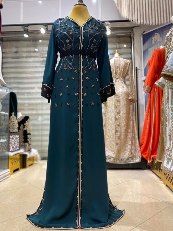 قفطان كرشوش بحجر و تعمار - Image 3