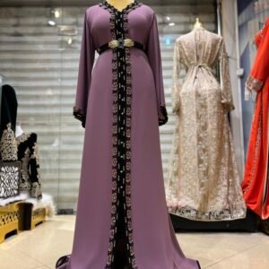 قفطان رشمة طويلة الى اسفل