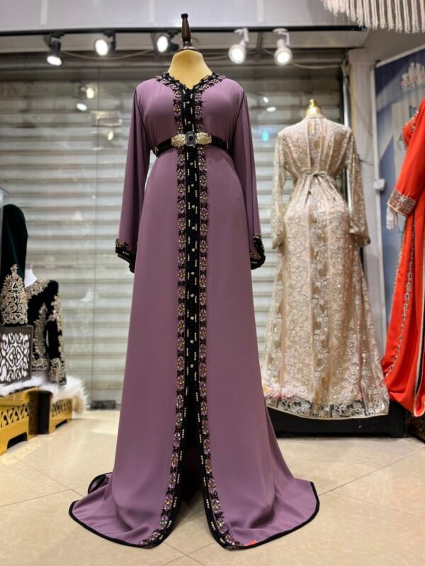 قفطان رشمة طويلة الى اسفل
