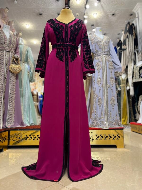 قفطان مرشوم لقيمة - Image 3